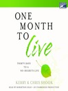 Imagen de portada para One Month to Live
